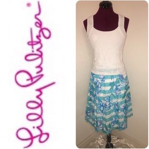 Lilly Pulitzer Rare Shorely Blue Plus